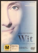 Wit dvd. 2001 Drama from Mike Nichols, starring Emma Thompson. Drama dvd.