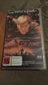 Joan of Arc, Aka the Messenger, VHS Tape, Milla Jovovich, Dustin Hoffman.