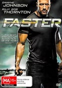 Faster - Dwayne Johnson. Billy Bob Thornton DVD Region 4