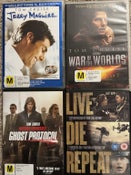 TOM CRUISE DVD COMBO - CAN SELL INDIVIDUALLY