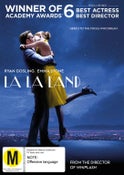 La La Land - Ryan Gosling - Emma Stone - DVD R4 Sealed