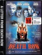 A Letter From Death Row - Charlie Sheen, Martin Sheen DVD Region 4