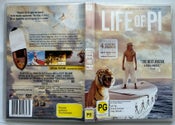 LIFE OF PI - ANG LEE FILM - 4 ACADEMY AWARD WINNER DVD
