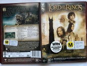 THE LORD OF THE RINGS - THE TWO TOWERS - 2 DISC PETER JACKSON FILM - DVD MOVIE