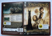 THE LORD OF THE RINGS - THE TWO TOWERS - 2 DISC PETER JACKSON FILM - DVD ##
