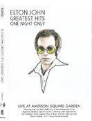 ELTON JOHN GREATEST HITS - one night only DVD ( IN MINT CONDITION )