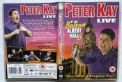 PETER KAY - LIVE AT THE BOLTON ALBERT HALL - COMEDY DVD (WITH LIGHT SCRATCHES)