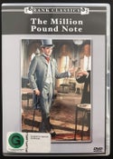 The Million Pound Note dvd. 1954 British Comedy with Gregory Peck. AS NEW.