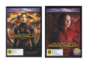 *** DVD: THE HUNGER GAMES: MOCKING JAY - Parts 1 & 2 ***