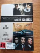 3 movies - Martin Scorsese: The departed, The Aviator, Goodfellas