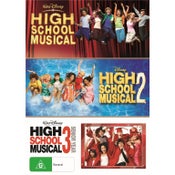 High School Musical: 3 Movie Collection (DVD) - New!!!