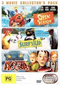 Open Season / Surf's Up / Monster House (DVD)