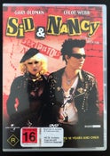 Sid & Nancy dvd. 1996 Sex Pistols drama with Gary Oldman. Music dvd.