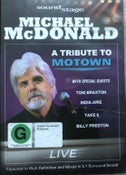 Michael McDonald A Tribute to Motown Dvd