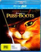 Puss in Boots (3D Blu-Ray/Blu-ray/DVD/Digital Copy)