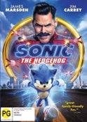 Sonic The Hedgehog - Jim Carrey - DVD R4 Sealed