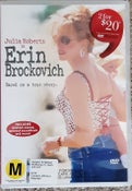 DVD - Erin Brockovich - based on a true story - Julia Roberts