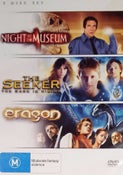 NIGHT AT THE MUSEUM / THE SEEKER: THE DARK IS RISING / ERAGON (3DVD)