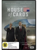 HOUSE OF CARDS - THE COMPLETE THIRD SEASON (4DVD)