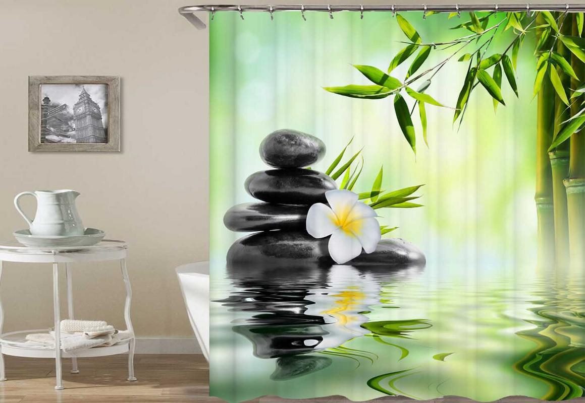 spa shower curtain