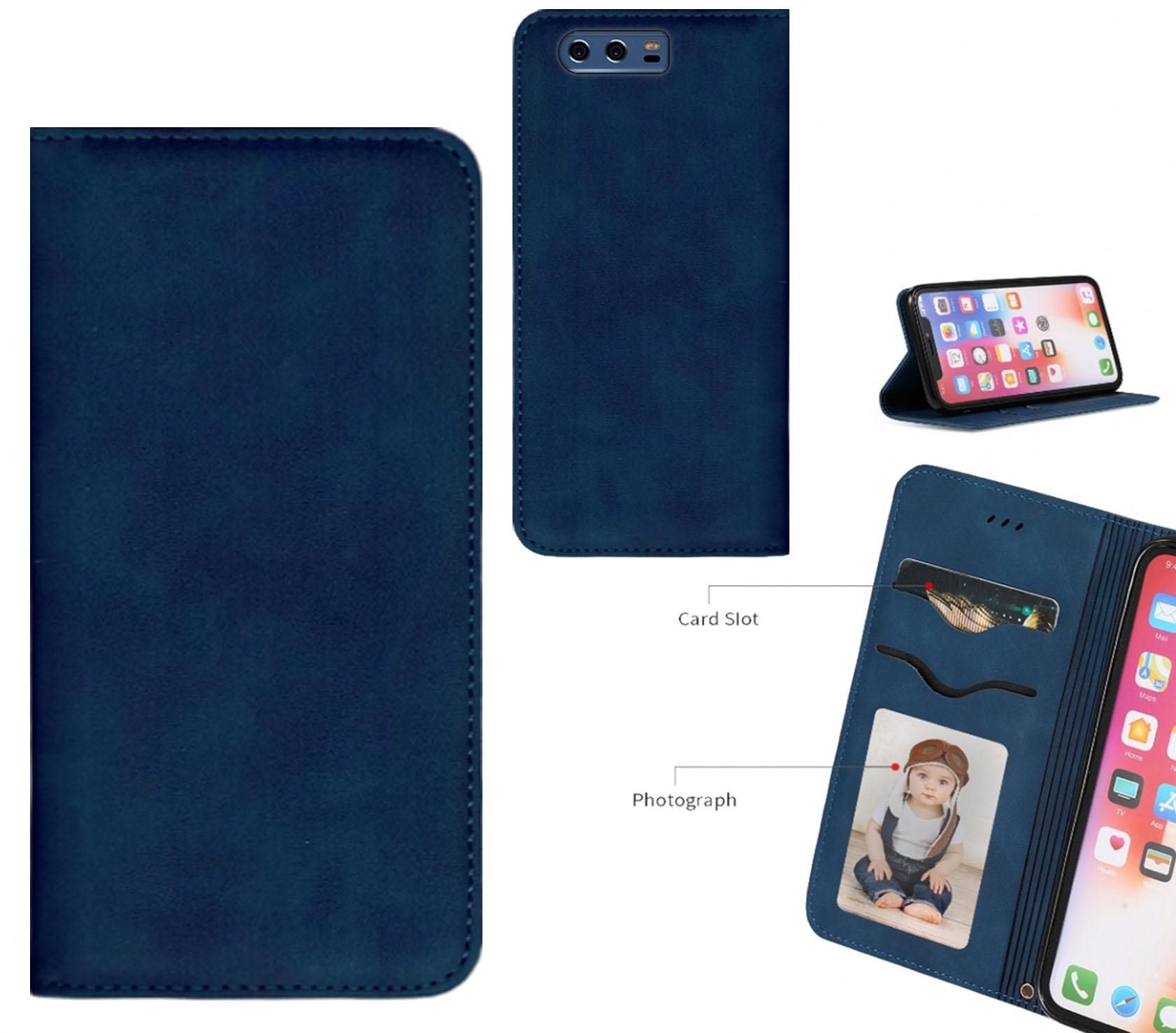 Custodia Huawei P10 In Pelle PU A Portafoglio - Cover Flip Con Slot Carta, Design Wishing Tree Gold, Protezione Antiurto E Anti Graffio - 4