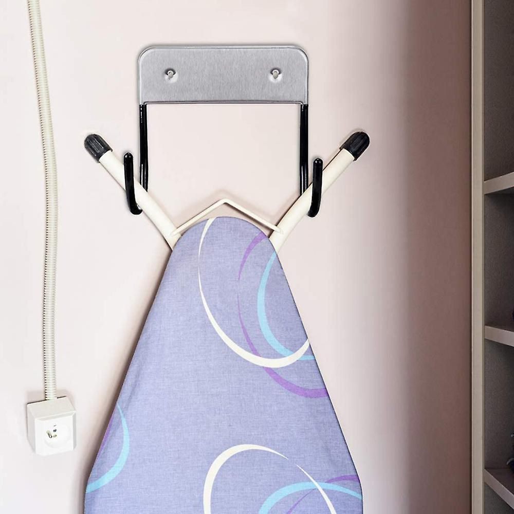 Bran Ironing Board Hanger, Wall Mounting, Ironing Board Hook, Stainless