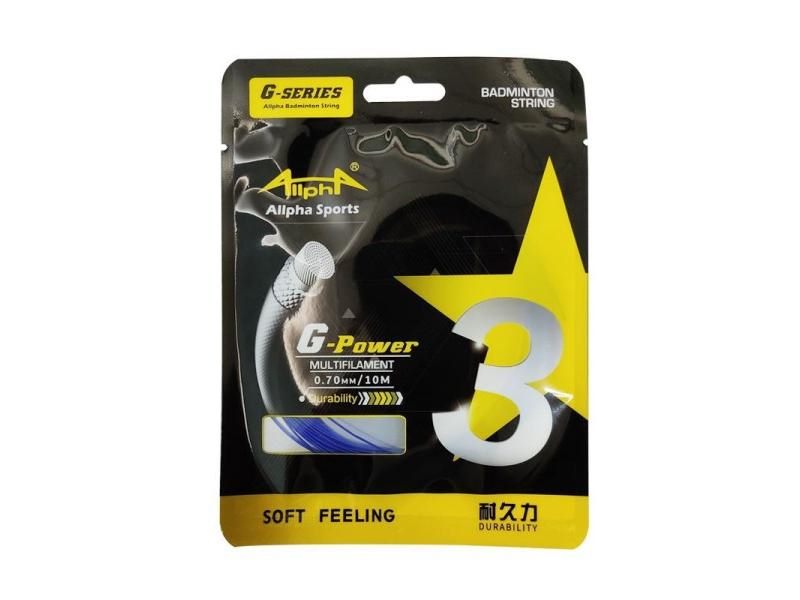 Allpha 10Pcs Badminton String 0.7mm High Polymer Multiflament Badminton ...
