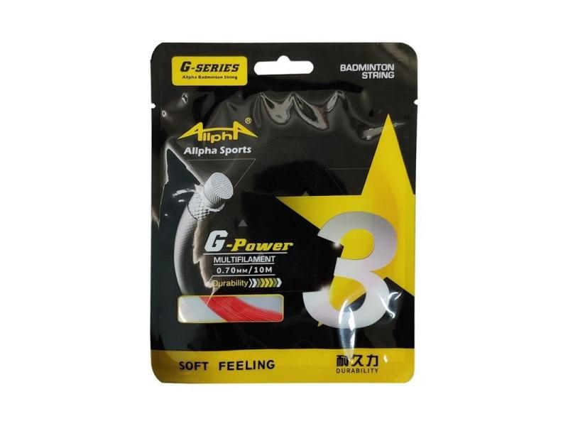 Allpha 10Pcs Badminton String 0.7mm High Polymer Multiflament Badminton ...