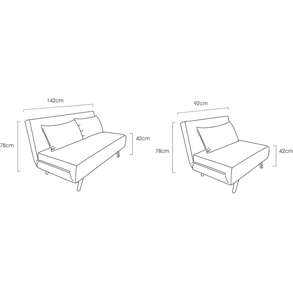 Nood Couch sofa bed BidBud