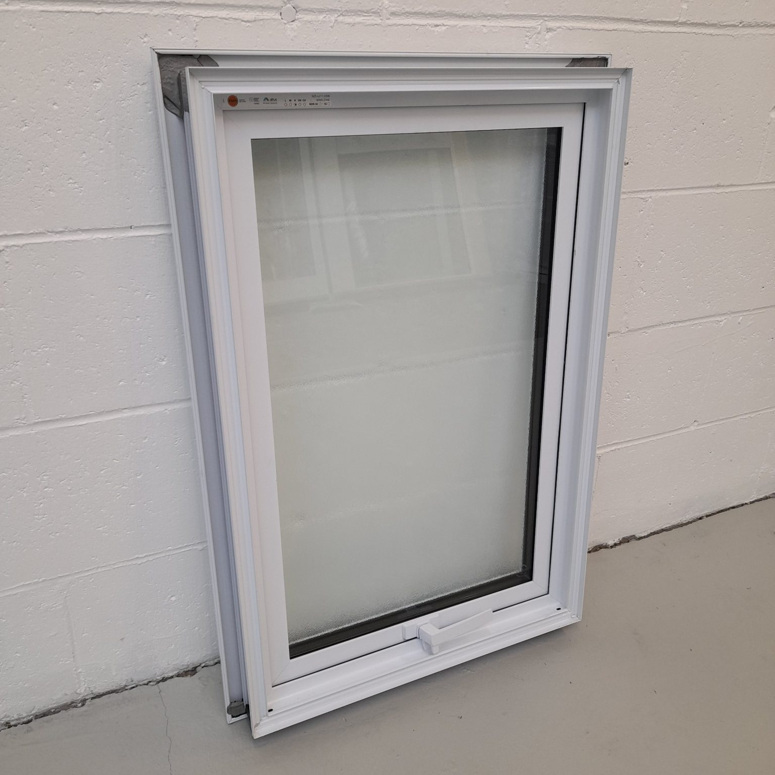 TMFW5 White Double Glazed Bathroom Window Opening 540x790: High Wind ...