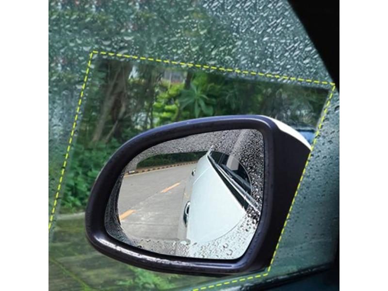 1/4/8/12 Pcs Car Rear View Mirror Rainproof Film Anti Fog Clear ...