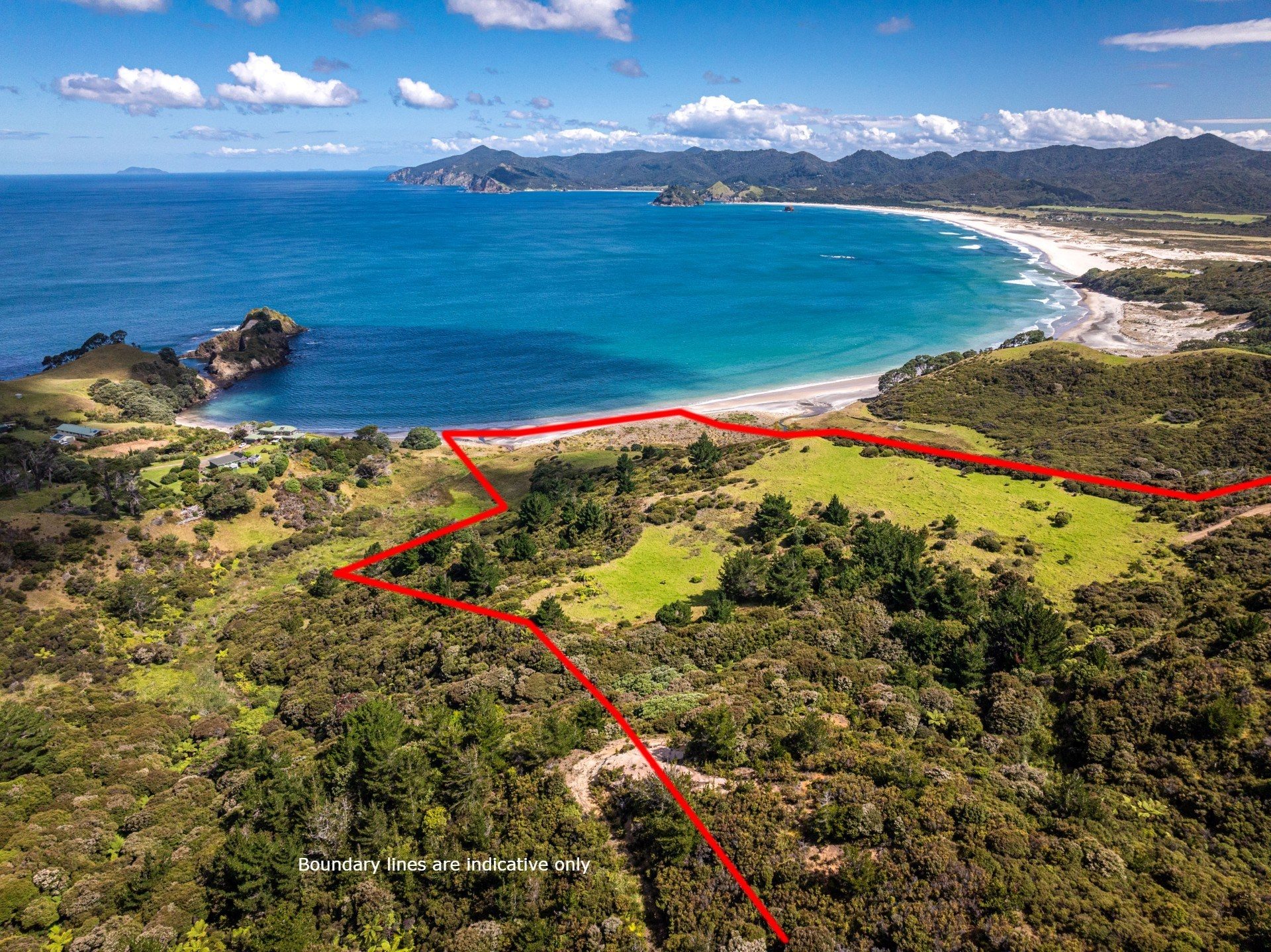COMING SOON ... 10ha with direct beach access — slide 1