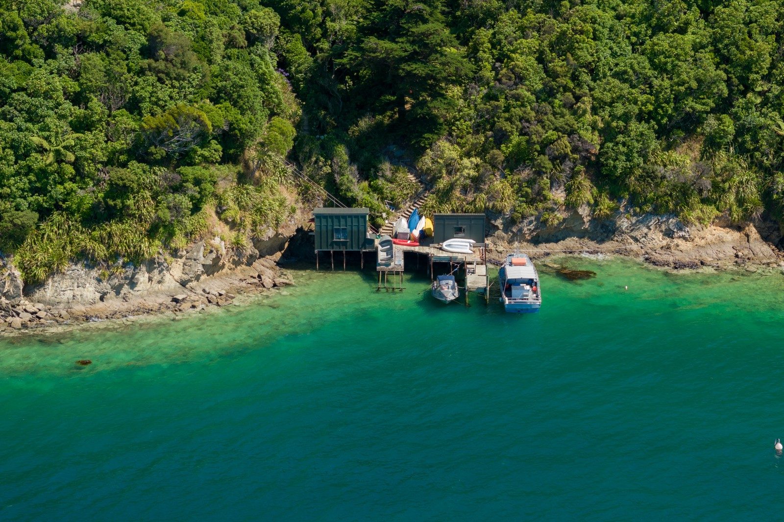 Queen Charlotte Sound: Bay of Many Coves — slide 2