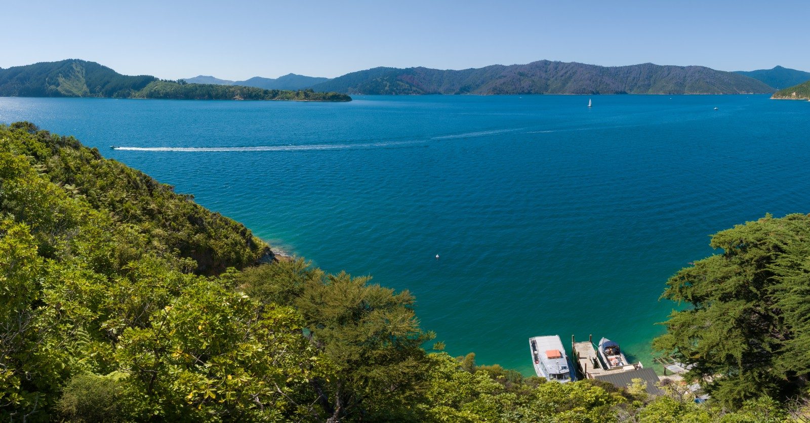 Queen Charlotte Sound: Bay of Many Coves — slide 1