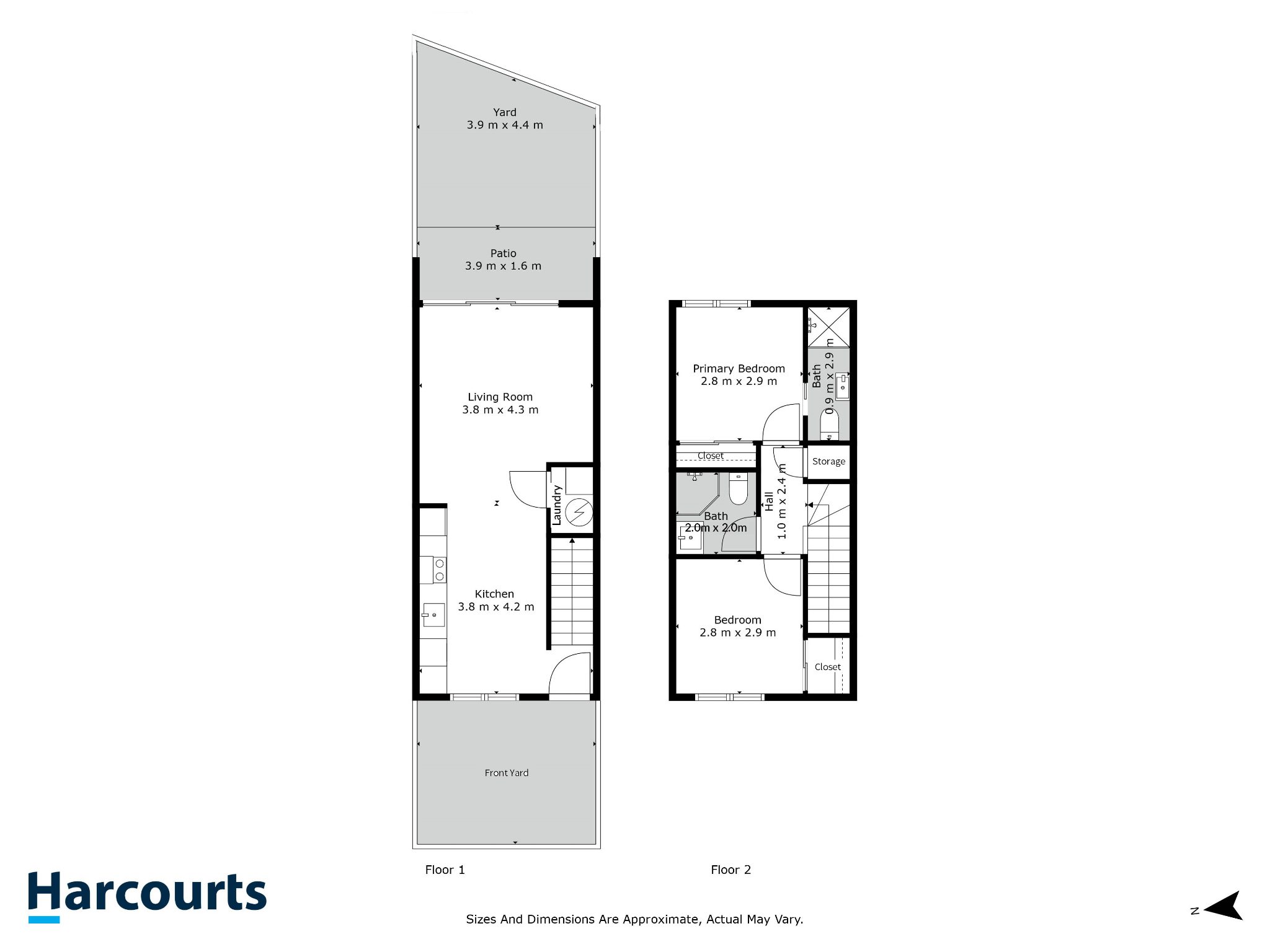 Freehold Sunlit 2-Bed 2-Bath Home with Water Views — slide 30