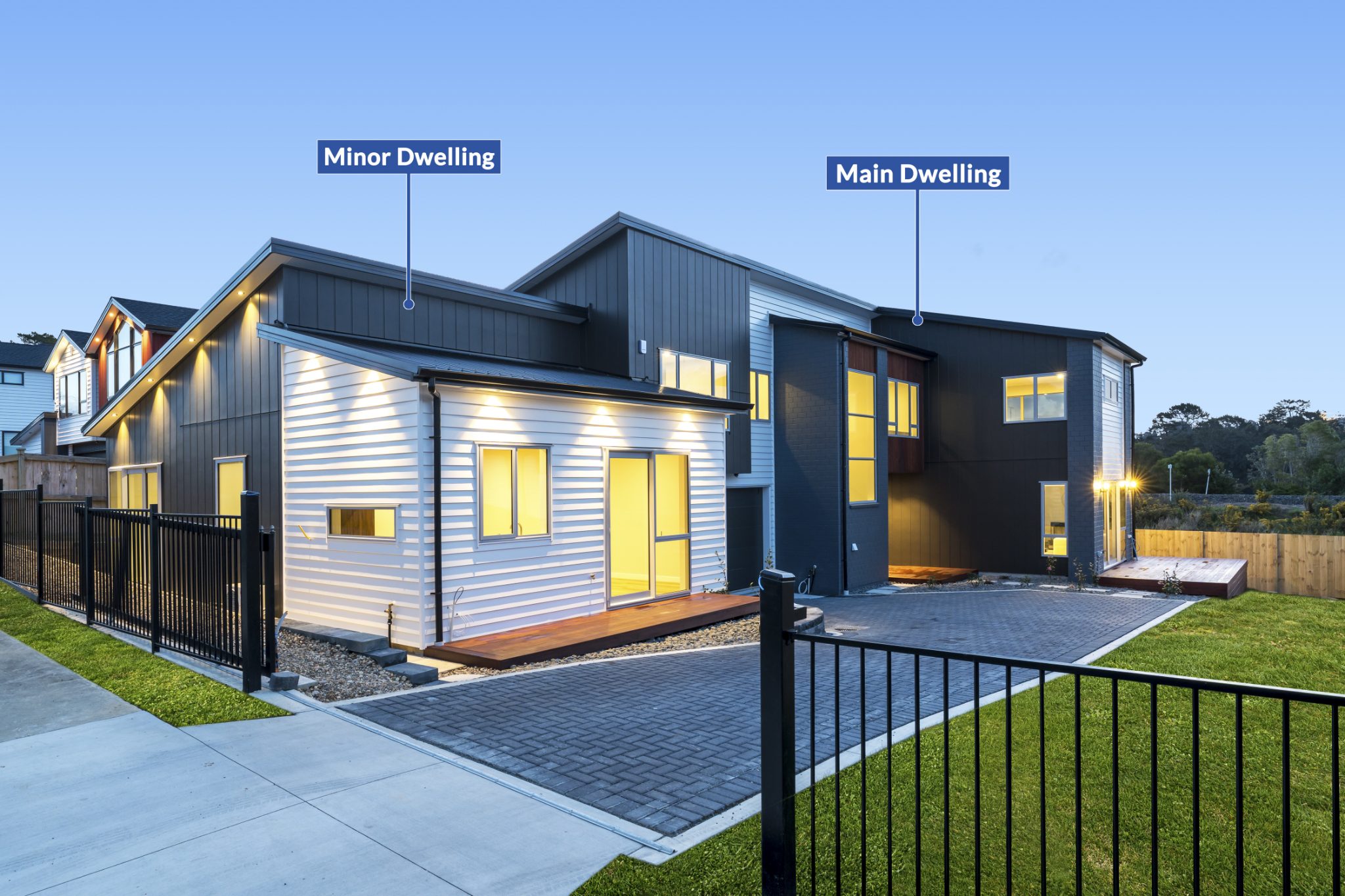 Luxury Dual Living with Legal Home Income — slide 1