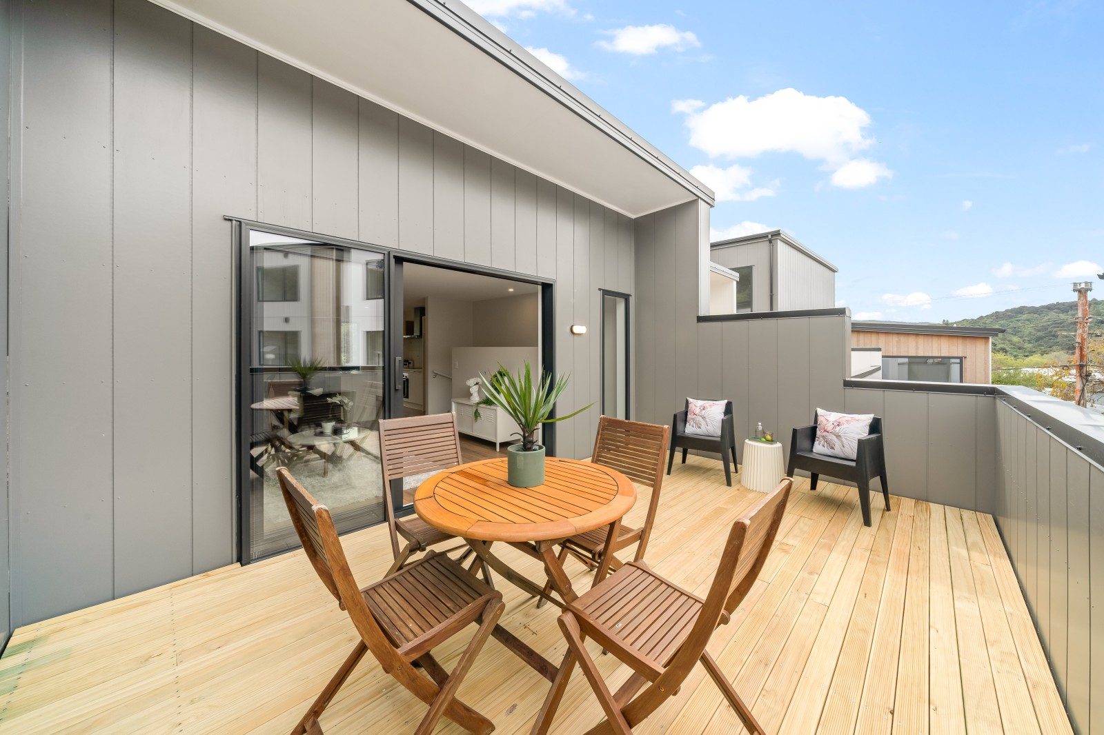 Modern, eco-friendly two and a half bedroom homes — slide 1