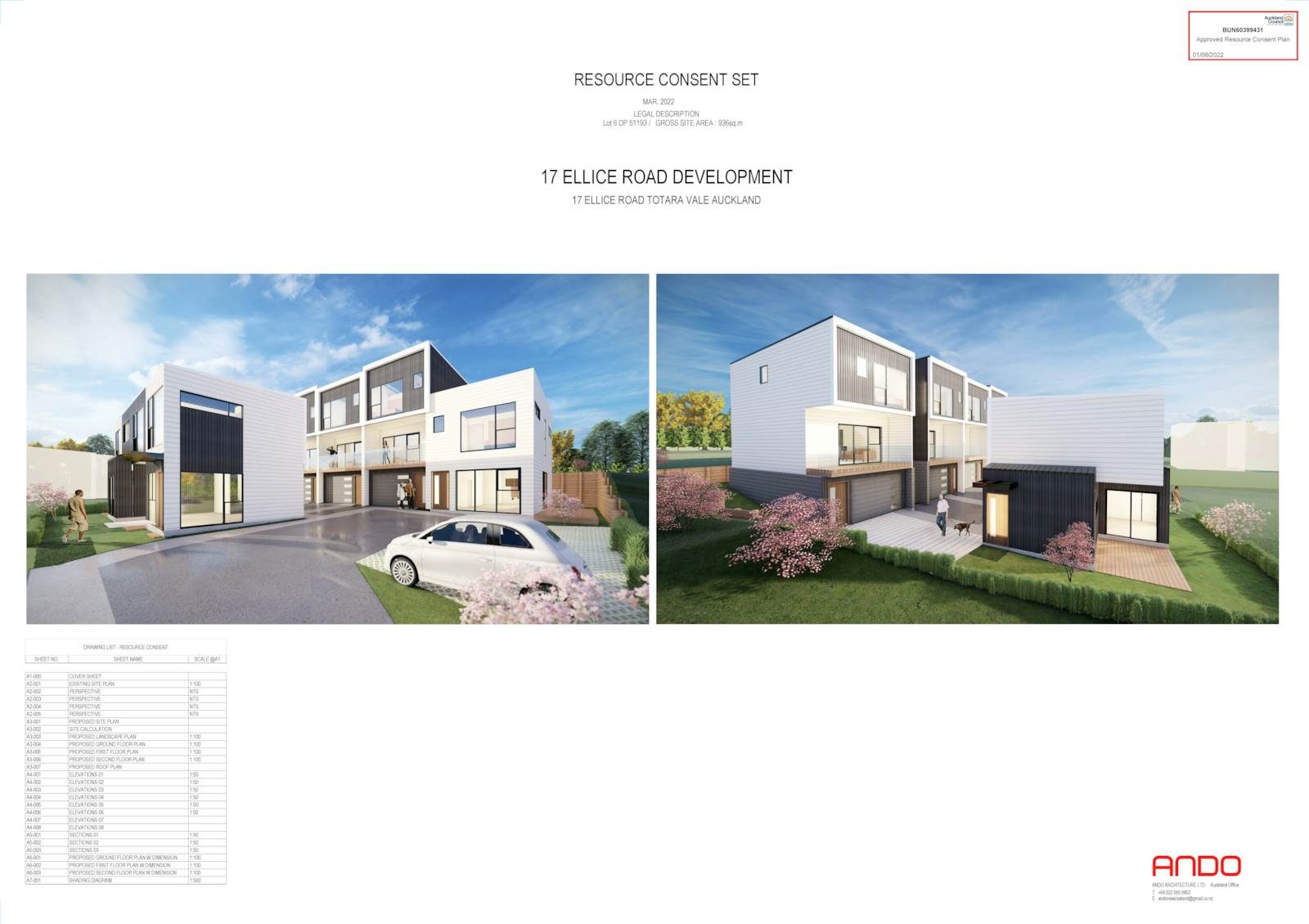 RC Approved under Auckland Unitary Plan NOT MDRS — slide 2