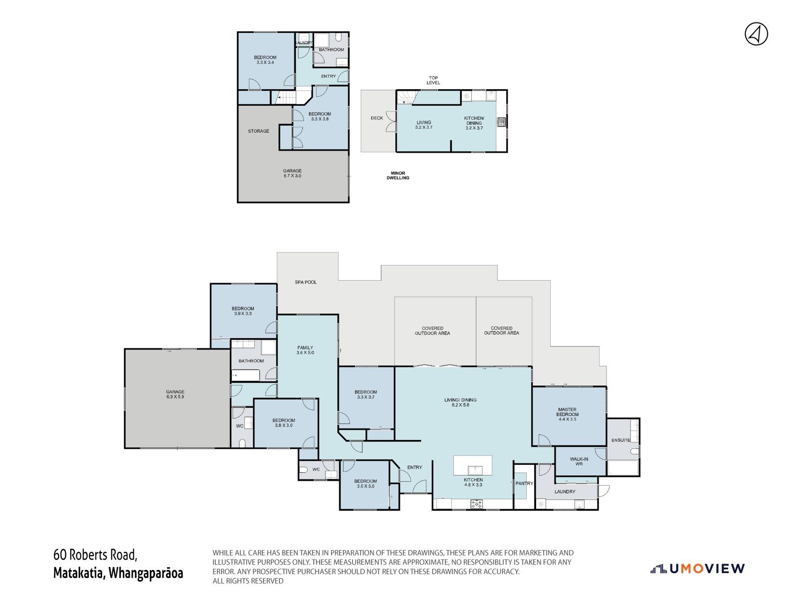 Modern Single-Level Home, 2 Bd Barn House and POD — slide 25