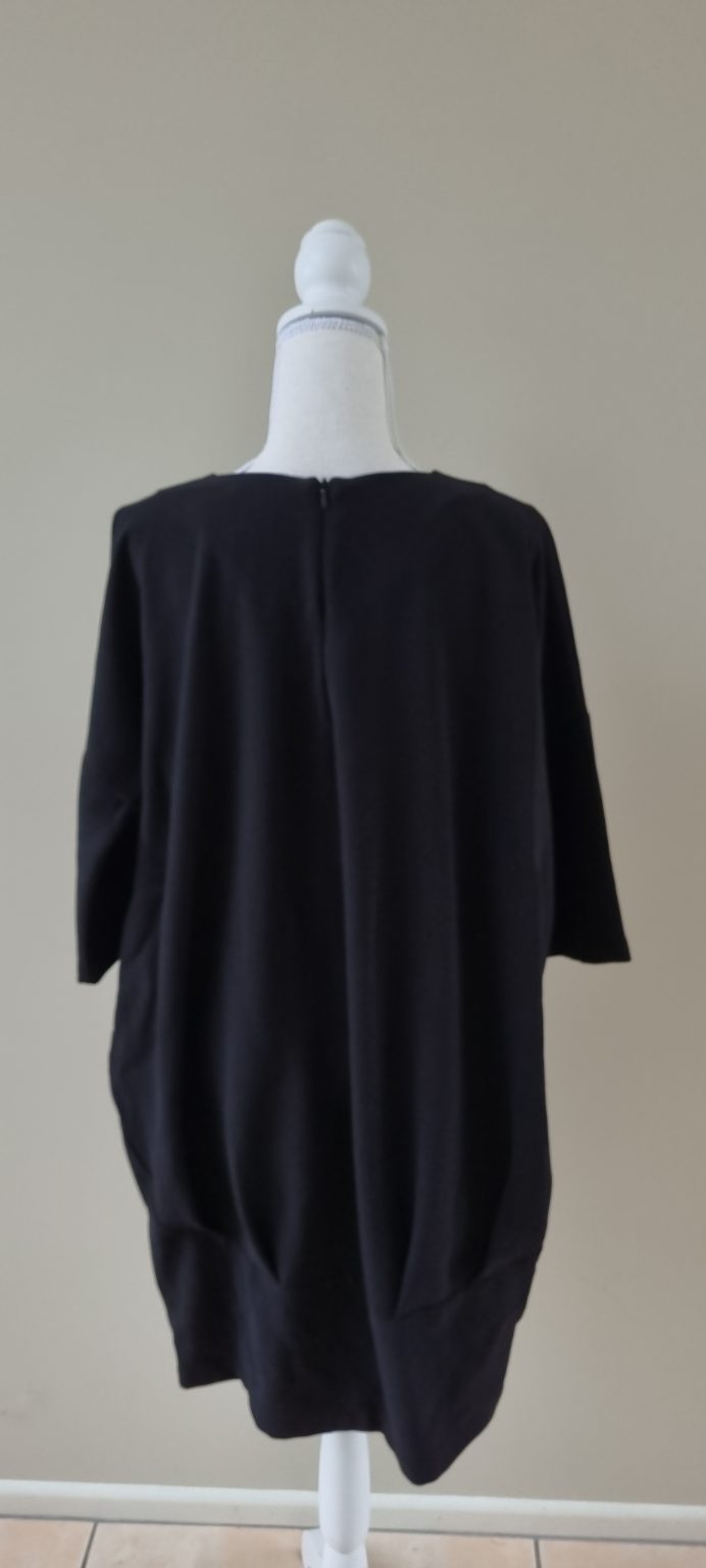 Caroline Sills Black Dress Size 12, image 3