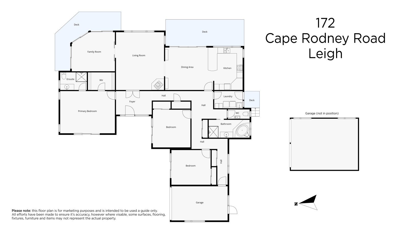 Spacious home with stunning sea views on 8 acres. — slide 22