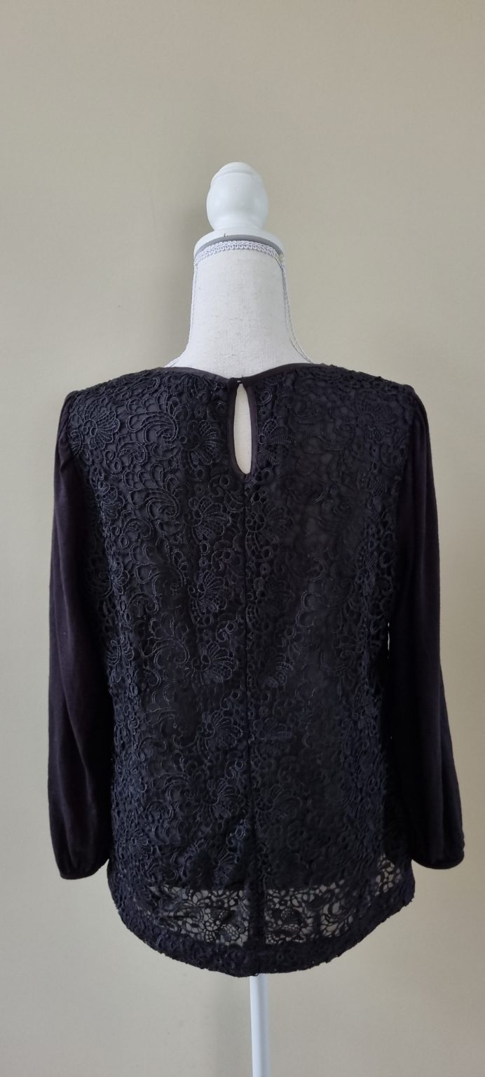 Sable & Minx Merino Contrast Top size 14, image 3