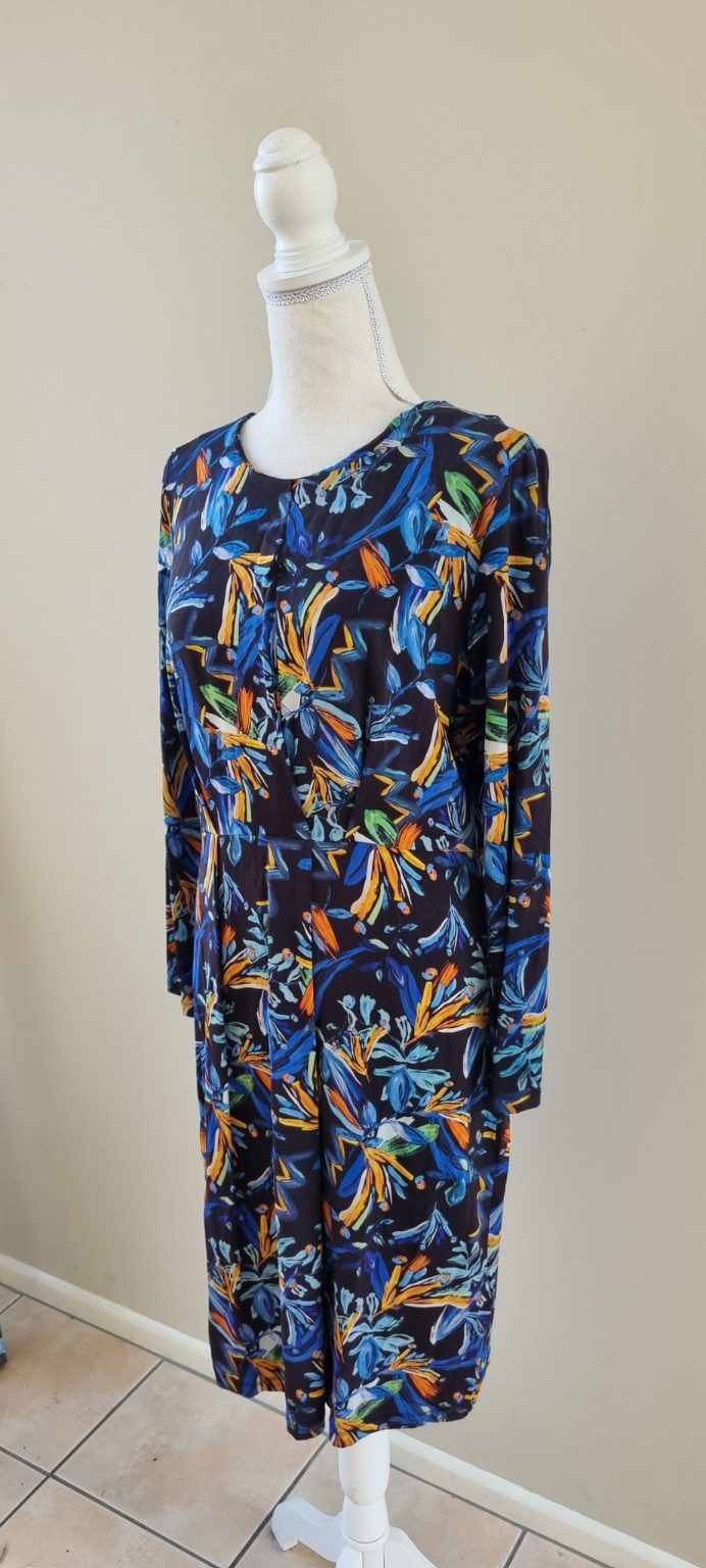 Blue Illusion Dress size M, image 2