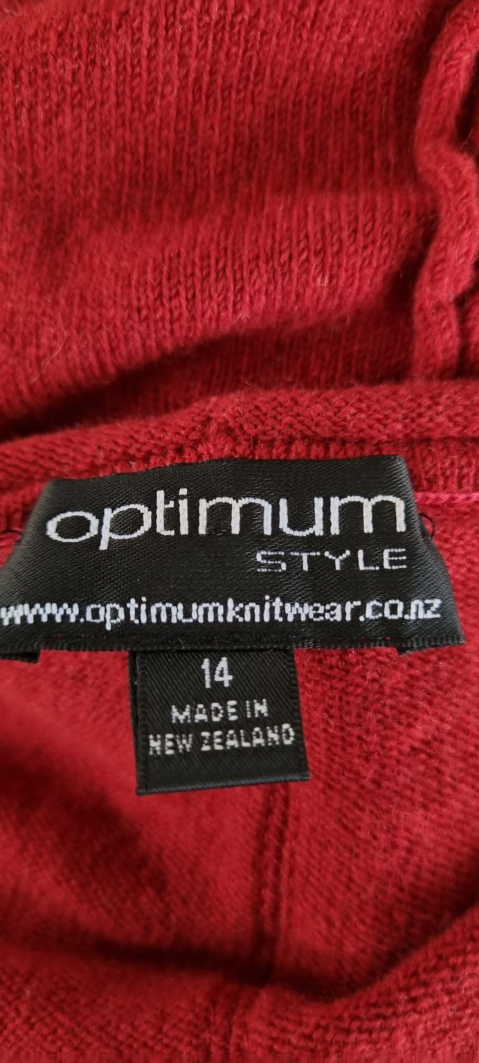 Optimum Merino Wool Vest size 14, image 4
