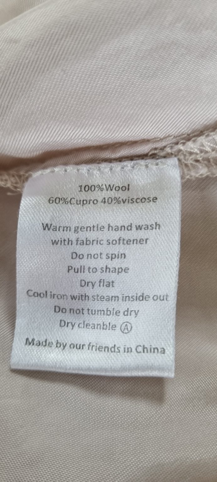 Elk Wool Sleeve Top size S, image 4