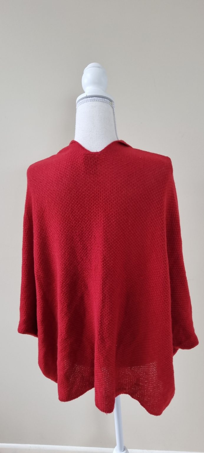 Twin Lakes Wool Alpaca Blend Cape Cardigan size 14, image 3