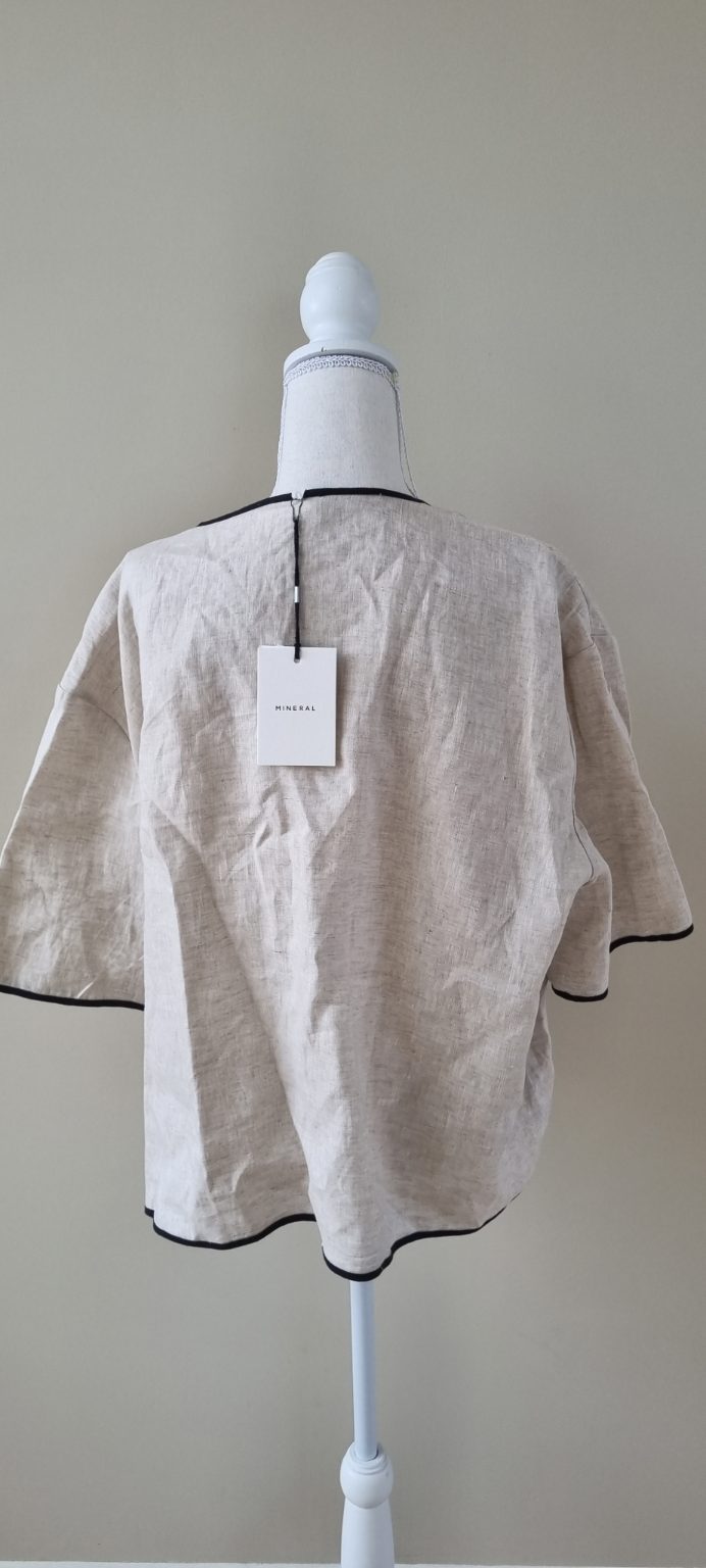 Mineral Linen Jacket size 18 NEW WITH TAG, image 3