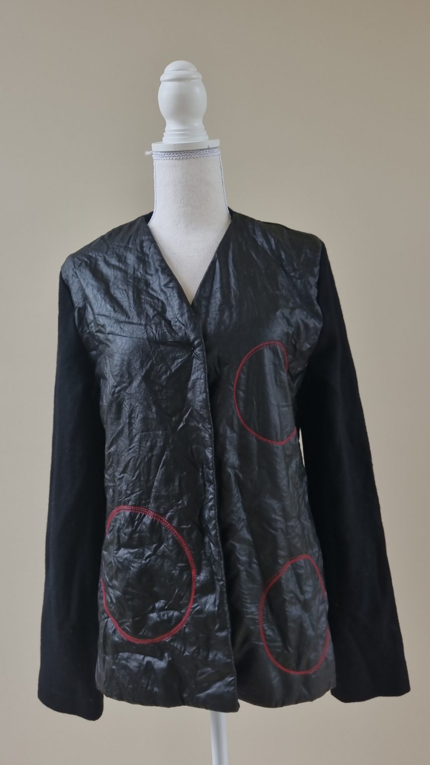 Robyn Mathieson Black Wool Jacket size 14