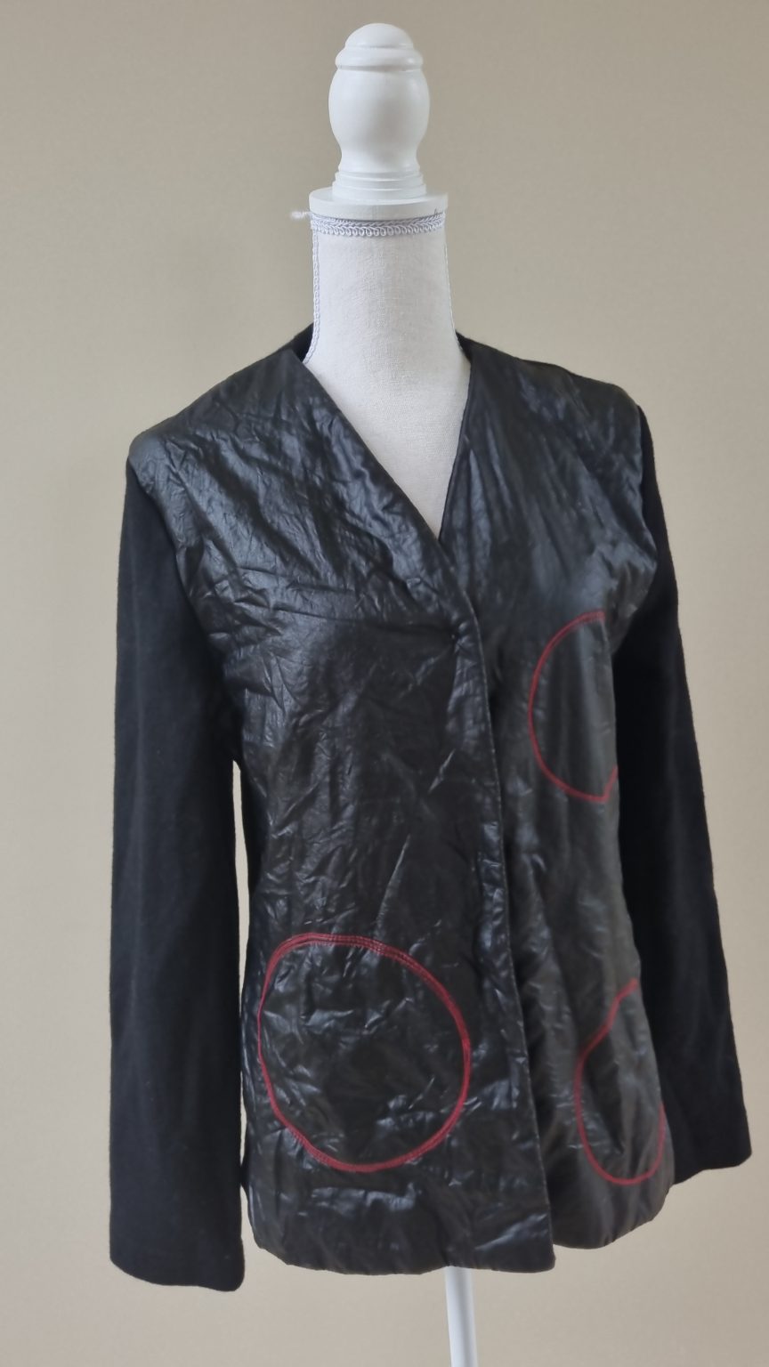 Robyn Mathieson Black Wool Jacket size 14, image 2