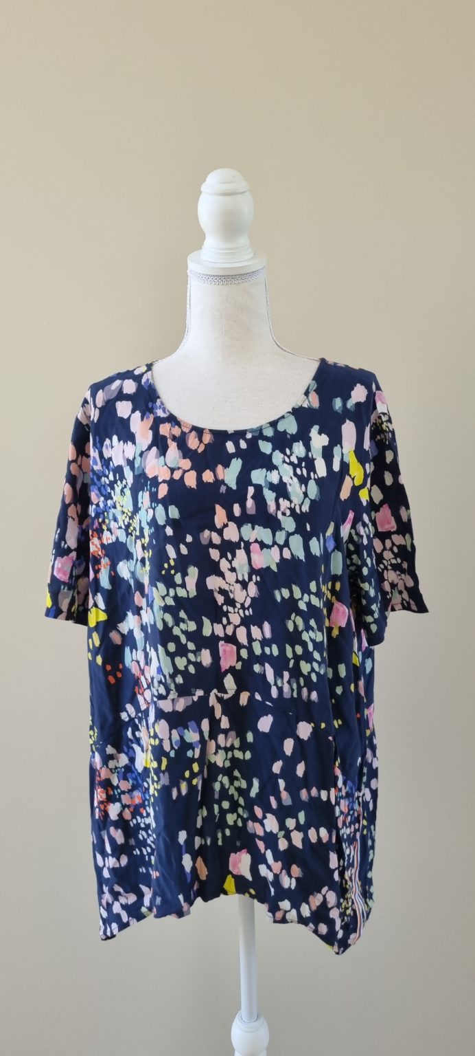 Verge Confetti Top Size 14